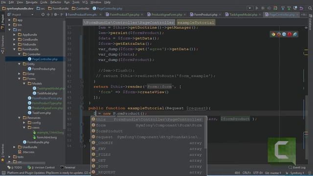 Form – Пример - ч1 - Symfony 3 ( #form 8 ) смотреть онлайн