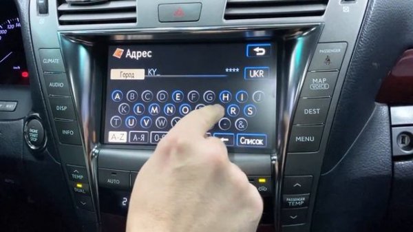 Перепрошивка и Android в Lexus LS 460