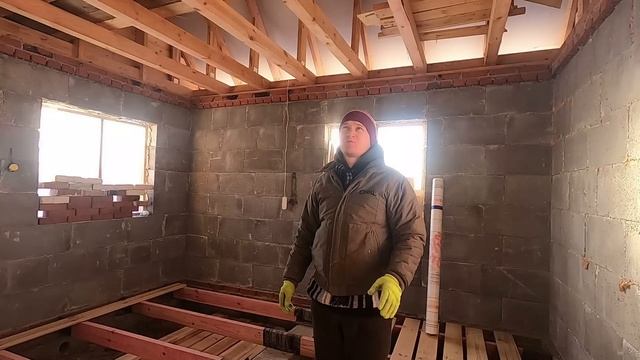 ПРОДОЛЖАЮ СТРОИТЕЛЬСТВО ДОМ ТАМ ГДЕ НЕТ ЛЮДЕЙ ДЕЛАЮ ПАРОИЗОЛЯЦИЮ В УРАЛЬСКОЙ ГЛУБИНКЕ. смотреть онлайн