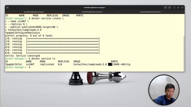 Docker Swarm ( Part 08 ) - Publishing Port смотреть онлайн