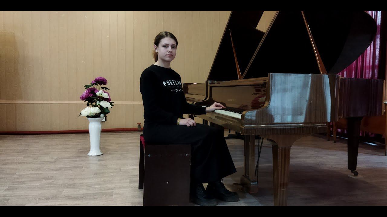 Потапова Ксения - О. Туссен "Ностальгия" смотреть онлайн