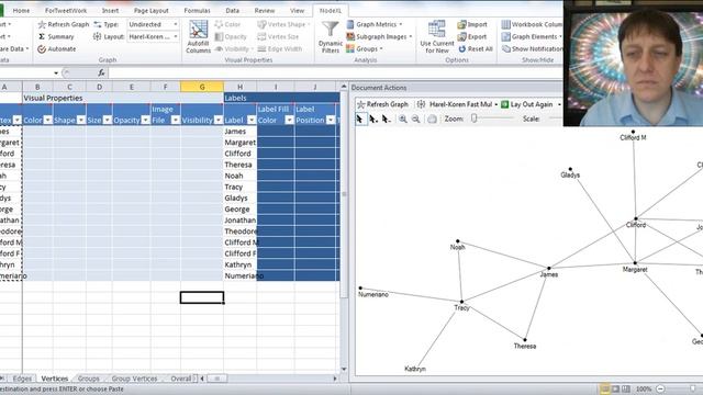 Working With NodeXL: Installing, Entering Edge Lists, and Visualizing Tie Strength смотреть онлайн