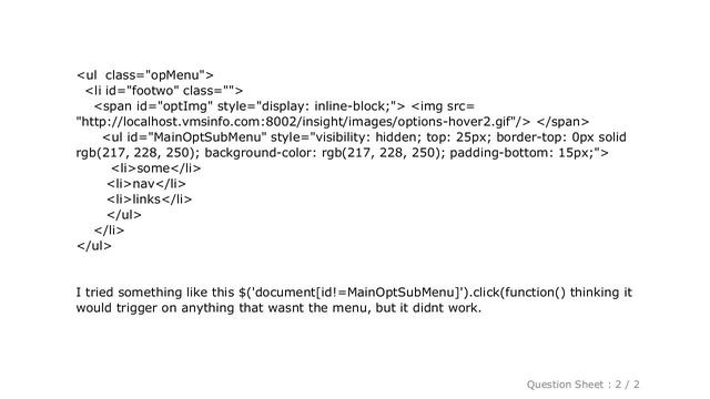 jQuery : Click outside menu to close in jquery смотреть онлайн