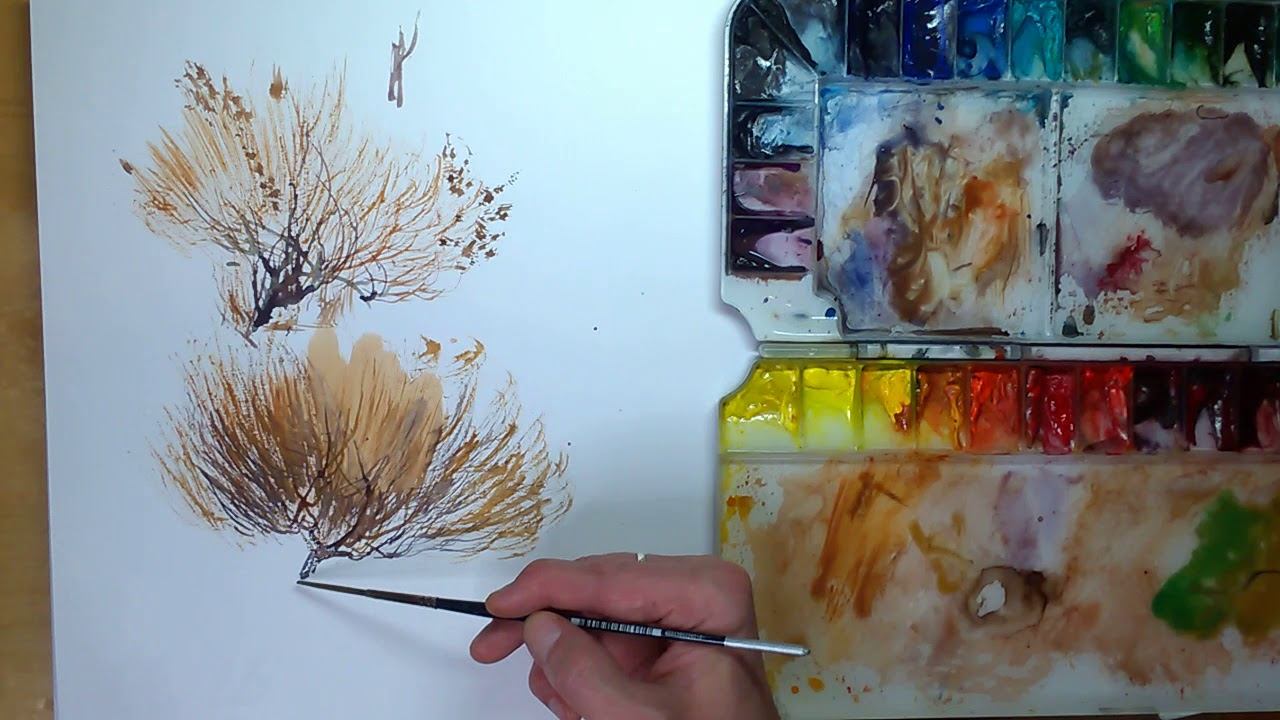 Ива акварелью смотреть онлайн