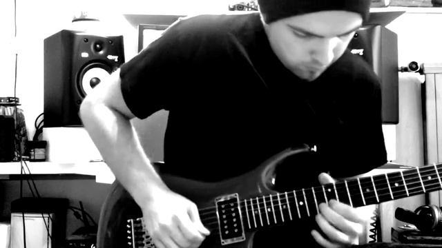 Dream Theater - In the Presence of Enemies - Part I - guitar solo cover смотреть онлайн