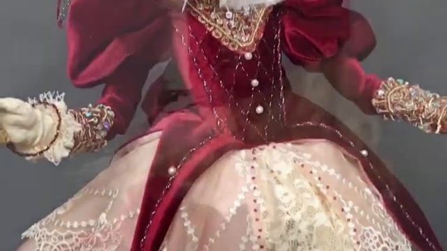 Коломбина, авторская кукла Мельниковой Марии смотреть онлайн