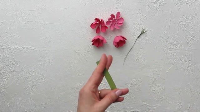 Цветы из фоамирана просто .Цветы без молдов смотреть онлайн