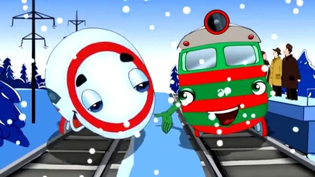 Приключения Сапсанчика Сапсанчик и Электричка Поезд смотреть онлайн