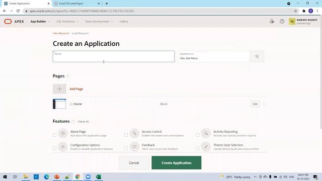 Oracle APEX - Data Loader - CSV File смотреть онлайн