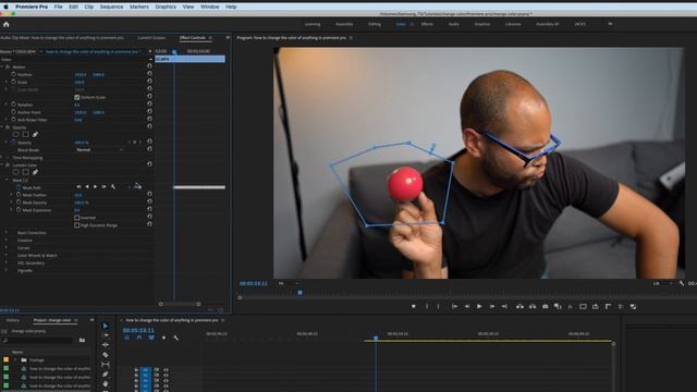How To Change The Color of Anything In Premiere Pro смотреть онлайн