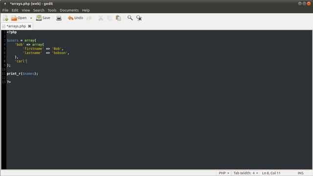 PHP Basics: Arrays смотреть онлайн