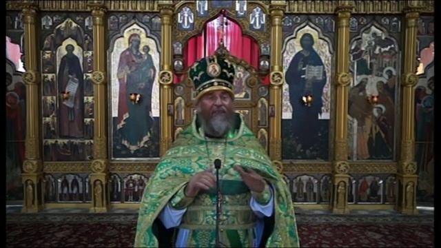 Архимандрит Амвросий (Юрасов). Пятидесятница. Проповедь 8 июня 2014 г. смотреть онлайн