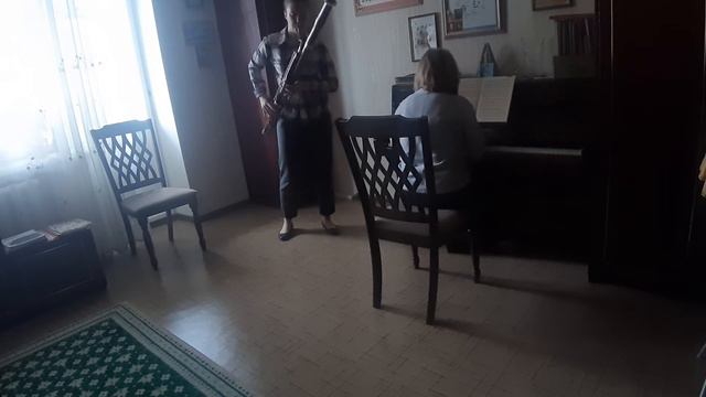 G.Telemann. Sonata Es-dur II part. Saencko Viktoriya смотреть онлайн