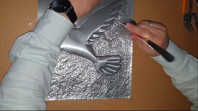 ALÜMİNYUM FOLYO KABARTMA SANATI/ALÜMİNYUM FOLYO KABARTMA ÇALIŞMASI/HOW İS ALUMINUM FOIL EMBOSSED? смотреть онлайн