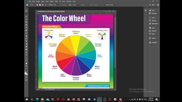 Adobe photoshop Color wheel G1 смотреть онлайн