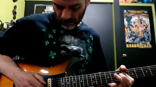 Mellow Blues Jam - Squier Bullet Strat Dragonfire Hexbuckers Humbucker Pickups смотреть онлайн
