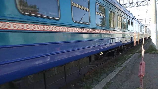 Эд9э0030 с поездом 829 ерментау Нур султан Кокшетау смотреть онлайн