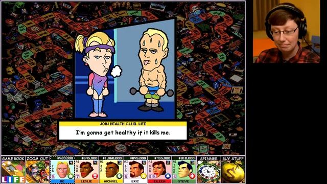 Is That Barney? As A Hollywood Movie? || The Game of Life (Vs. 5 AIs) смотреть онлайн