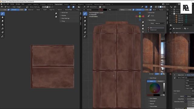 Создаём текстуры для 3D моделей (Train Yard) смотреть онлайн