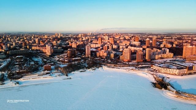 ЗИМНИЙ ЗАКАТ. ЖК «Кристалл» г. Хабаровск | PA CONSTRUCTION смотреть онлайн