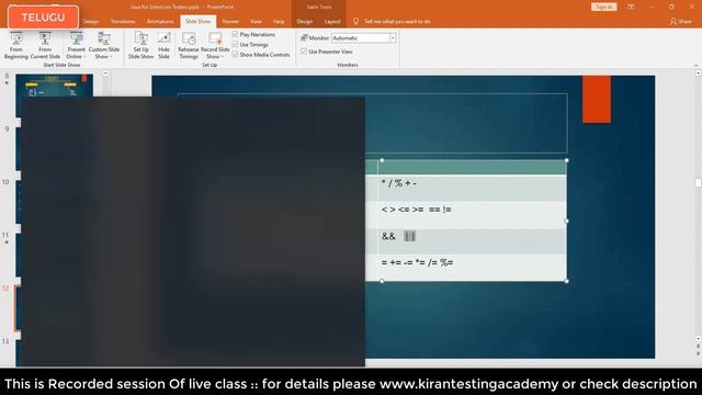 TELUGU - Java For Selenium Testers - Part 1 смотреть онлайн