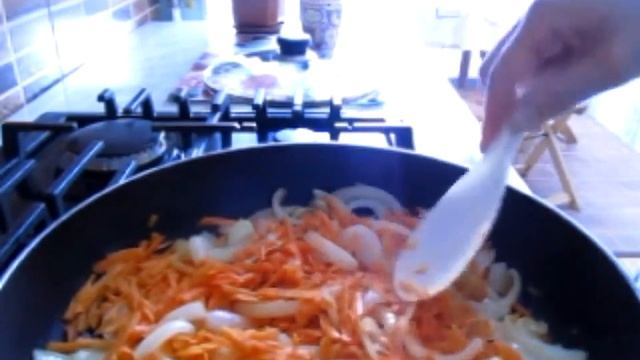 Рыба тушеная с овощами. Fish stew with vegetables. смотреть онлайн