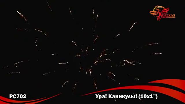 Фейерверк РС702 Ура! Каникулы! смотреть онлайн