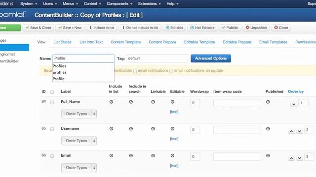 ContentBuilder Joomla! Registration And Profiles Tutorial смотреть онлайн