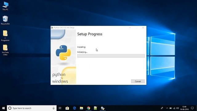 How to Install Python 3.6 on Windows 10 смотреть онлайн