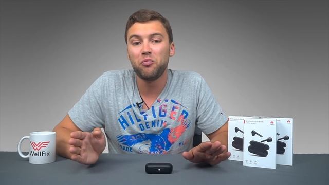 Huawei Freebuds. Беспроводные наушники Huawei Freebuds работают даже под водой! Обзор от Wellfix смотреть онлайн