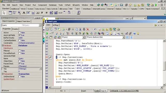 Выгрузка (экспорт) данных из Delphi-приложения в Excel по шаблону. смотреть онлайн