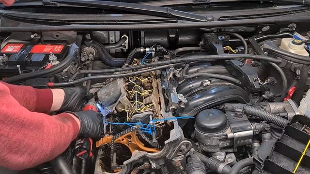 Removing and inspecting the damage - N42/N46 VALVETRONIC Retainer Spring Replacement [PART #2] смотреть онлайн