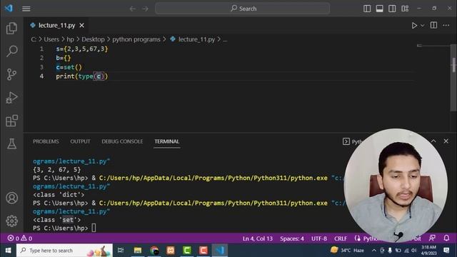 What is Set Datatype in Python?and its Methods add(), len(), set(), remove(), clear()| Lecture #11? смотреть онлайн
