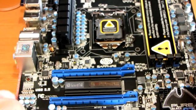 Двойной старт и выброс в БИОС SAPPHIRE PURE P67 Hydra смотреть онлайн