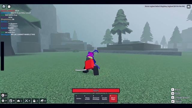 [Rogue Demon] Blue Gyutaro Ultimate | Roblox смотреть онлайн