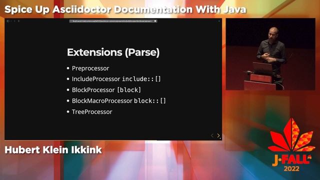 J-Fall 2022: Hubert Klein Ikkink - Spice Up Asciidoctor Documentation With Java смотреть онлайн