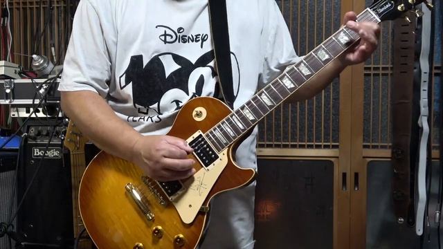 Gibson JimmiPage LesPaul 1998 & Kz TrebleBooster+TUBESCREAMER TS808+Orenge DarkTerror 003 смотреть онлайн