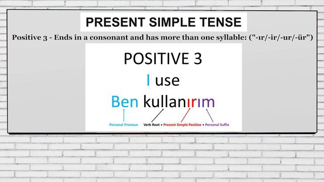3 Min - Turkish Language Lessons For Beginners - Present Simple Tense смотреть онлайн