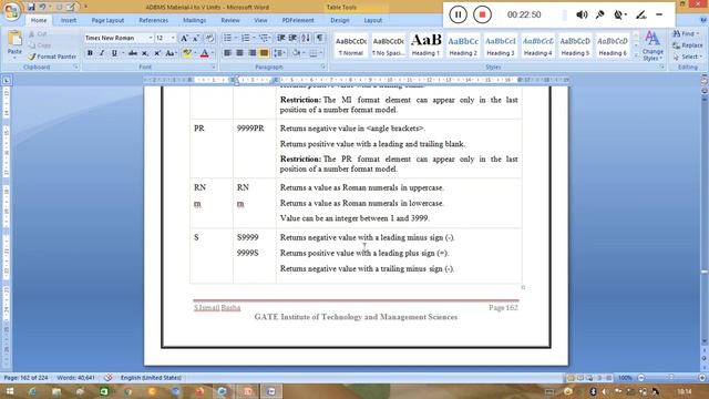 ADBMS-Topic-Basic Elements of Oracle смотреть онлайн
