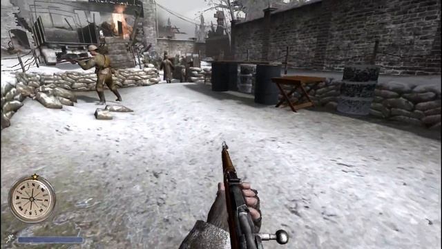 Let's play COD 2 Back 2 Fronts Mod Part 1 - How to potato? смотреть онлайн