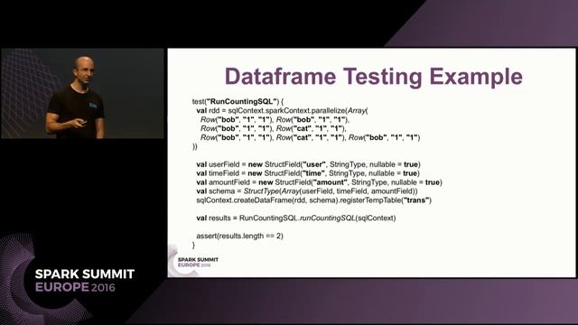 Mastering Spark Unit Testing (Ted Malaska) смотреть онлайн