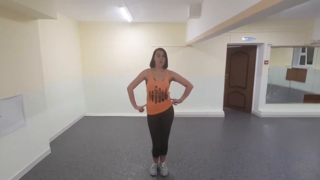 Продолжение. Разминка zumba. Движение бедер. смотреть онлайн