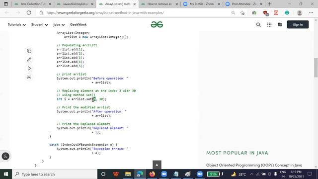 Java Arraylist смотреть онлайн