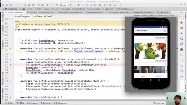 Kotlin Tutorial: Communication between activity and fragment смотреть онлайн