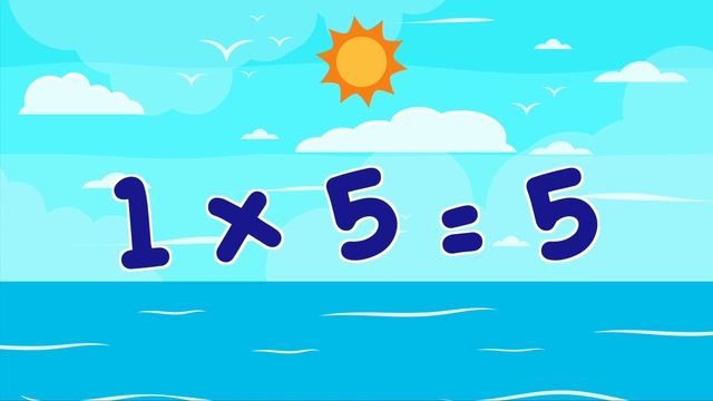 5 Times Table Song | Kids Songs | Learn Times Tables смотреть онлайн