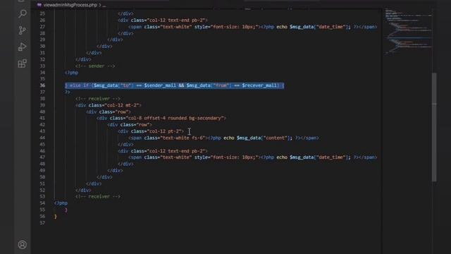 Program the message viewing & replying process in manage users page Java institute-Web programming смотреть онлайн
