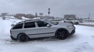 Scout получается могёт)))) #Шкода#Skoda#Октавия#Oktavia#Скаут#Scout#4x4