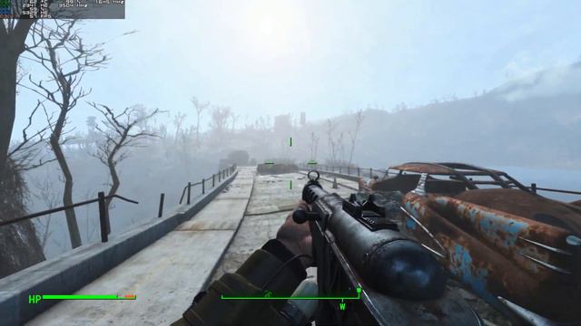 FALLOUT 4 on GTX 1050 Ti + i3 6098p смотреть онлайн
