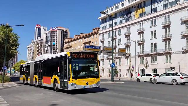 Transito del Mercedes Benz Citaro C2G - Carris Lisboa смотреть онлайн