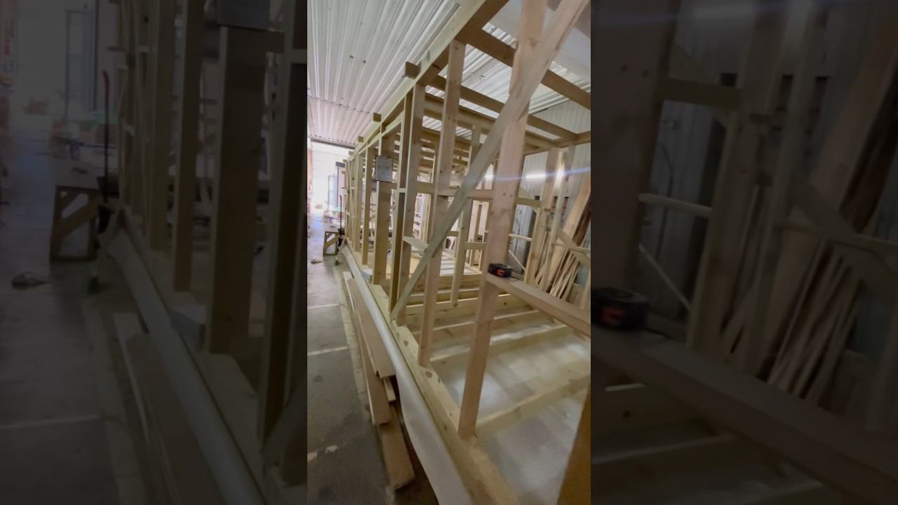 Каркасная баня 8.5 м#баня #каркаснаябаня #модульнаябаня #банясвоимируками #премиумбани #парная #пар смотреть онлайн